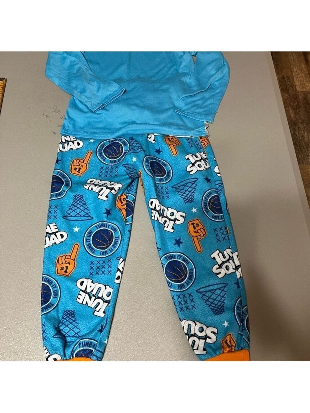 COPY - Space Jam Kids Blue Pajama Bottoms S 6/7